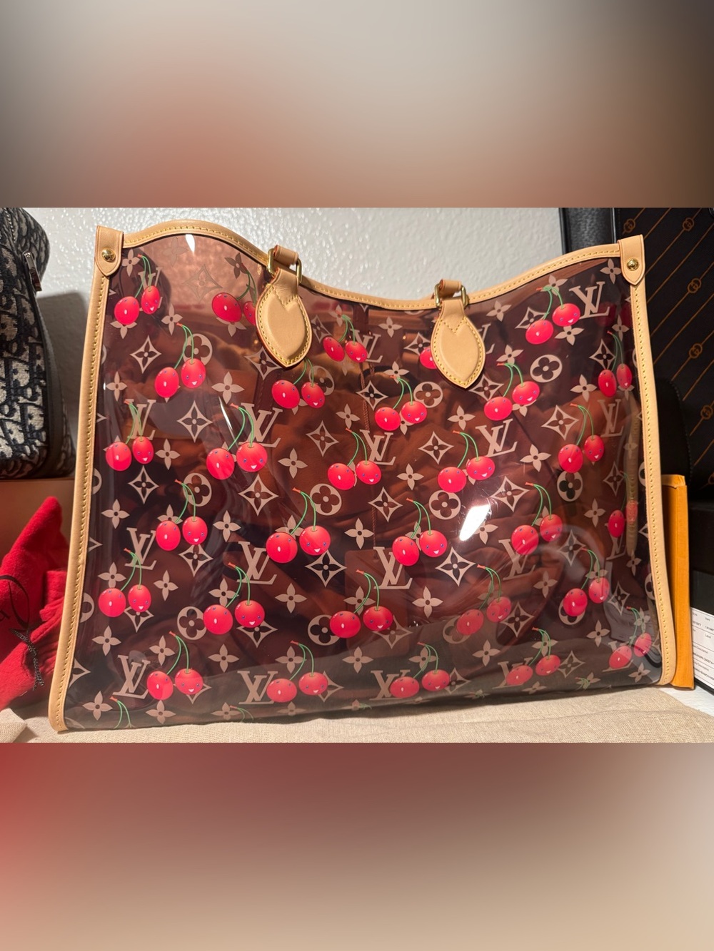 Louis Vuitton Murakami cherry OTG GM - Picture 4 of 4